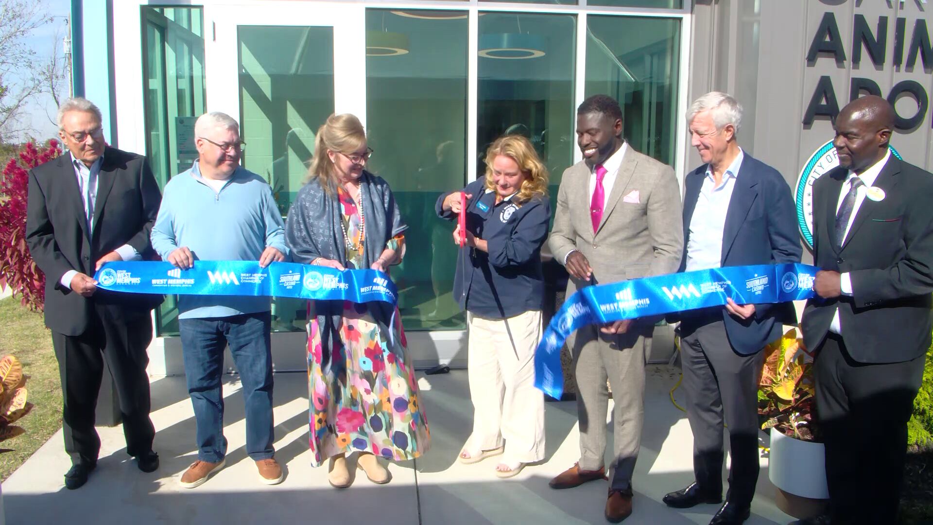 West Memphis opened a new $2.3 million animal shelter on Wednesday with the help of Southland Casino Hotel.