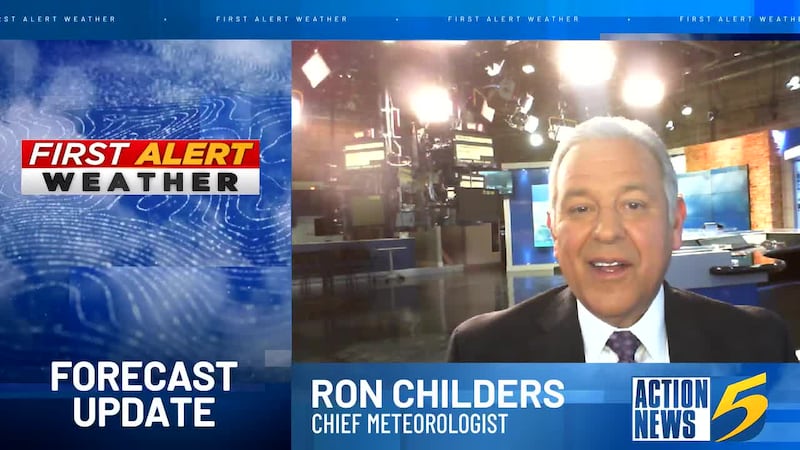 Monday evening First Alert weather update