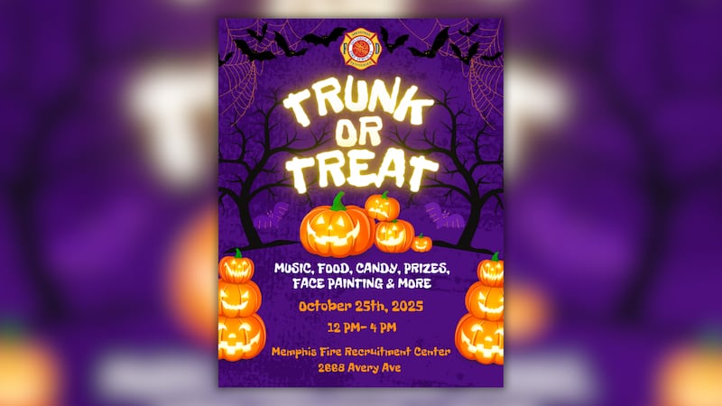 et ready for an afternoon of frightful fun and community spirit as the Memphis Fire Department...