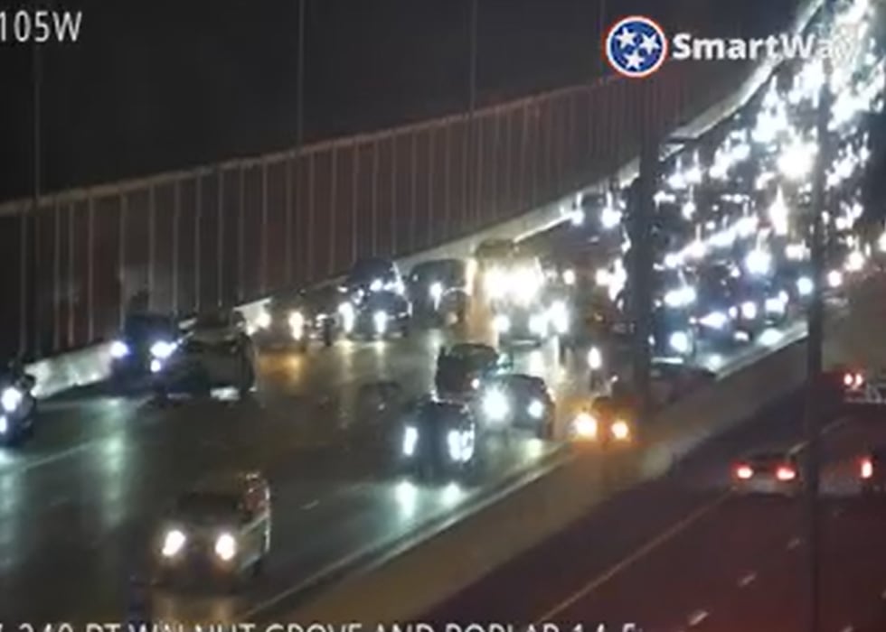 Memphis drivers are advised to find an alternate route along Interstate 240 East after a...