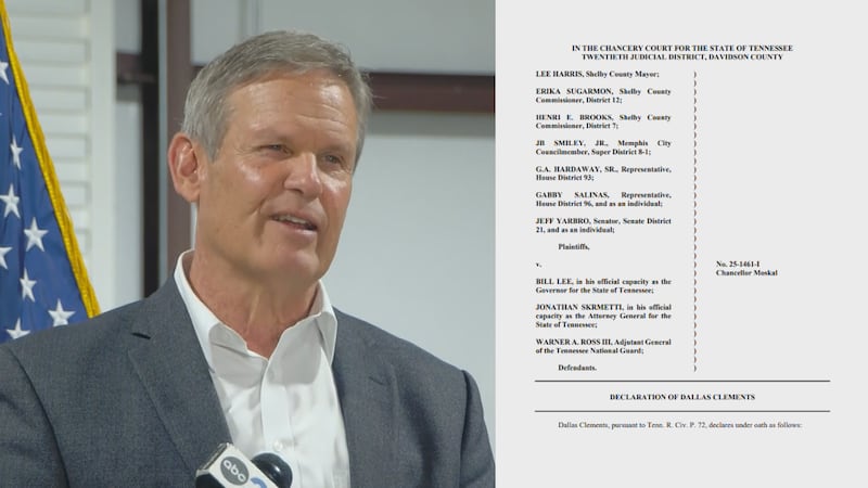 Attorney’s representing Governor Bill Lee and other state officials, officially filed an...