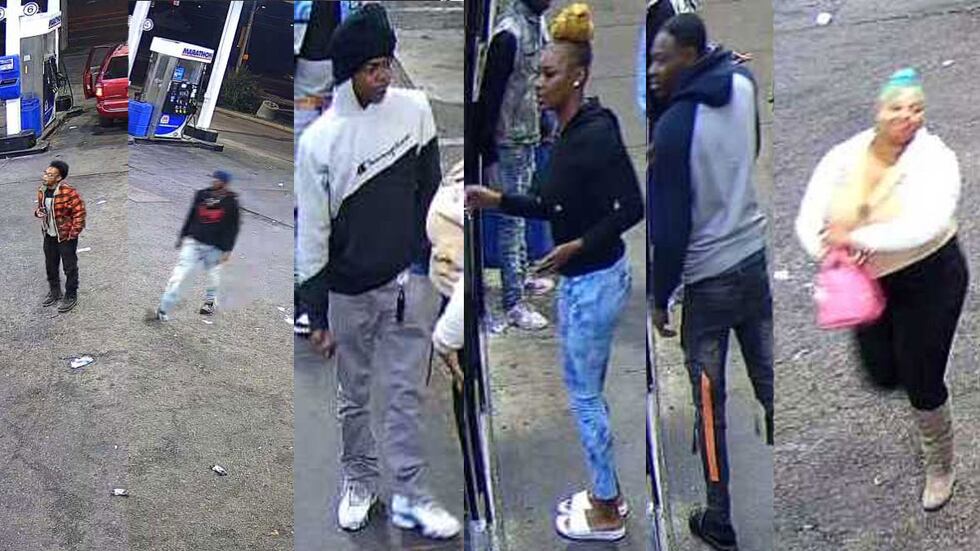 The suspects in the shooting on E Shelby Drive.