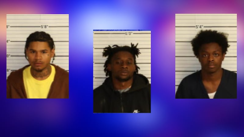 Natreon Settles, Rondarius Clifton and Tacorrion Golden