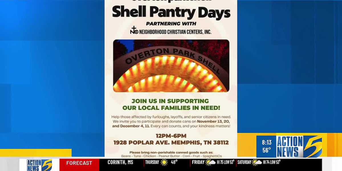 Shell Pantry Overton Park Shell launches pantry event to support neighbors impacted ...