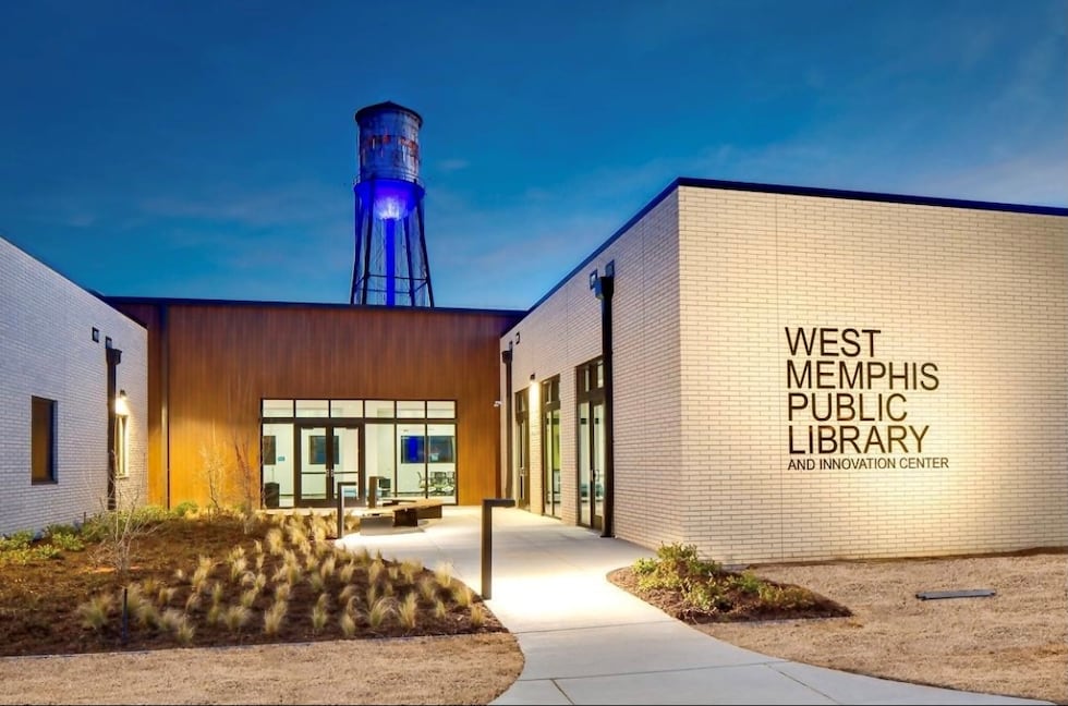 Memphis Library City of West Memphis opens new library