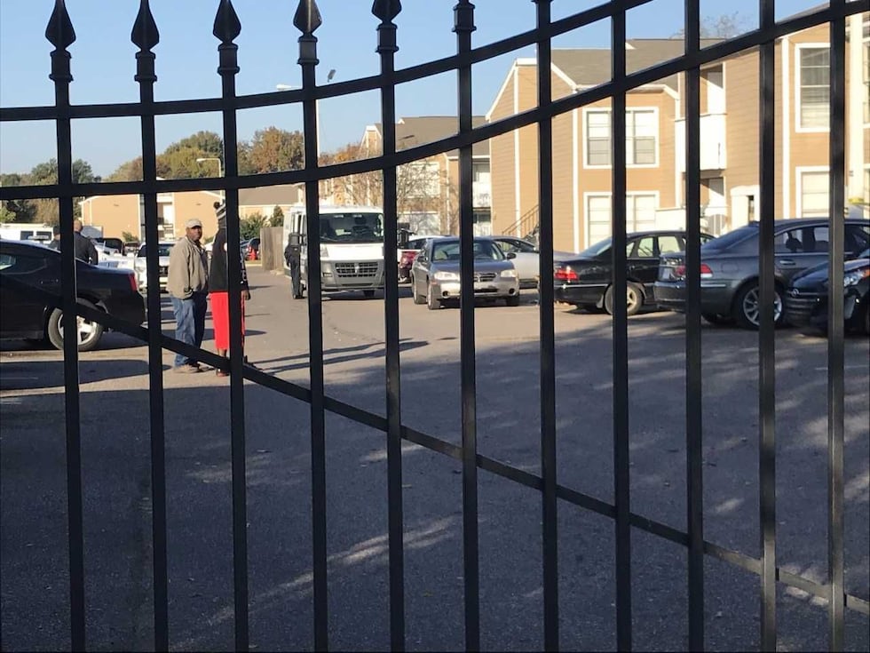 Apartments where the shooting happened (Source: WMC Action News 5)