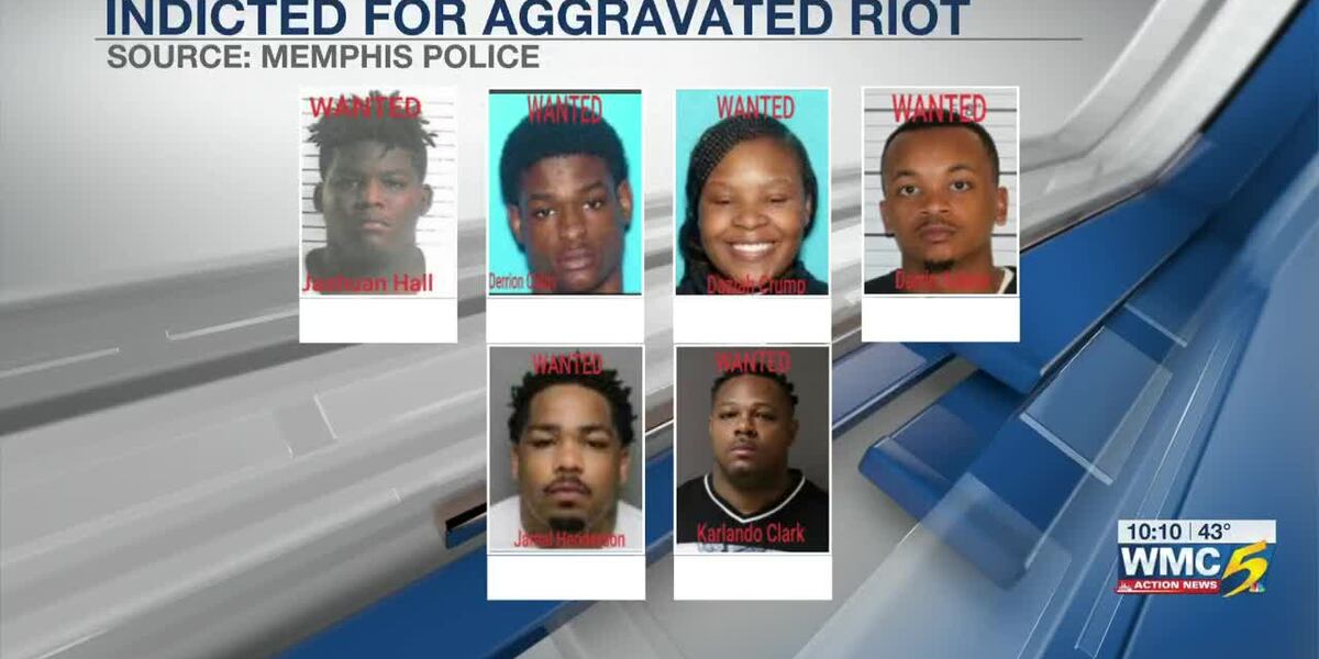 MPD: 6 indicted for aggravated riot after unrest in Frayser