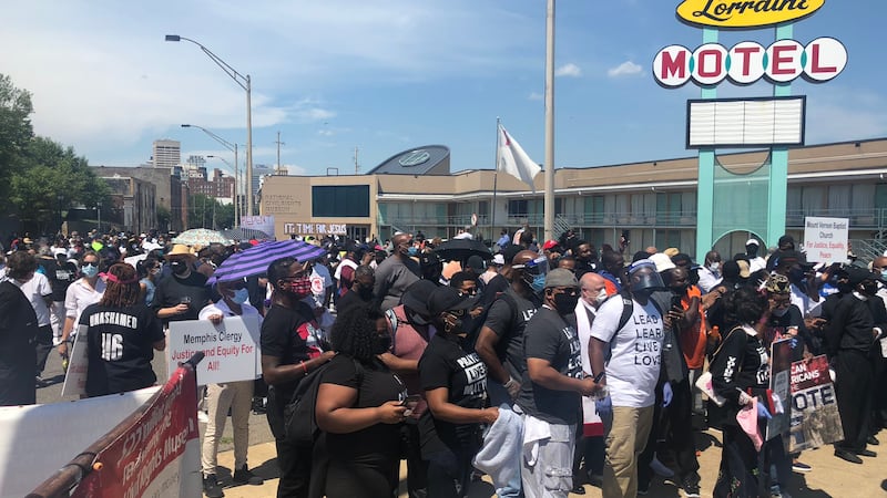 Memphis clergy protest