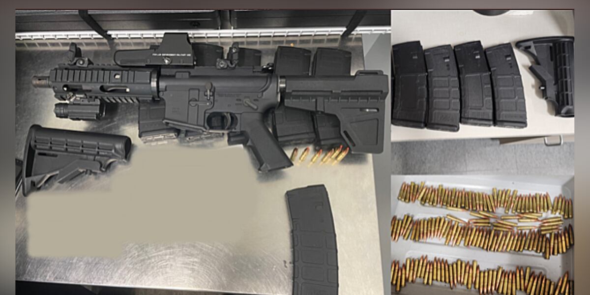 Multipule Rounds Same Impact TSA officers stop man with loaded rifle, multiple rounds of ammunition ...