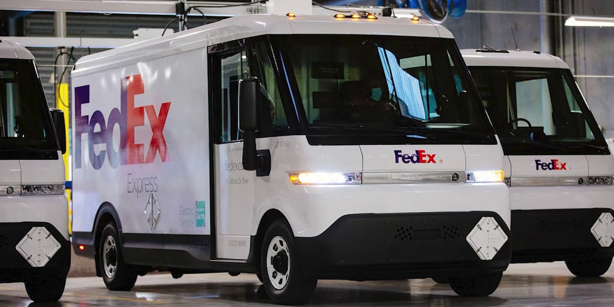 Federal Express Vehicles FedEx receives 150 electric vehicles