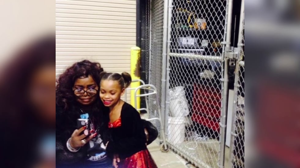 The late "Queen of Beale Street," Ruby Wilson, and her granddaughter, Kendal Moseley