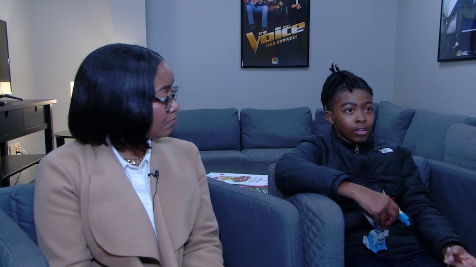 Tiffany Henderson and her son, Isaiah