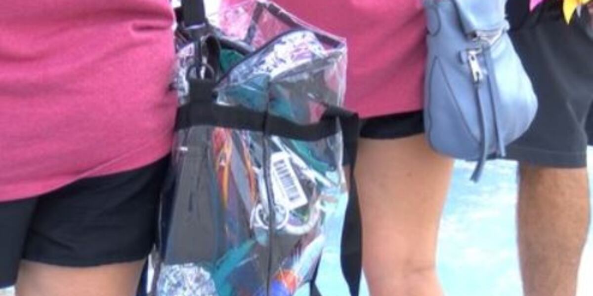 Landers Center implements clear bag policy