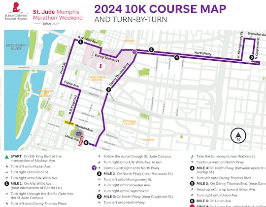 St. Jude releases course maps for 2024 marathon weekend