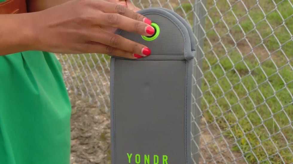 A YONDR pouch