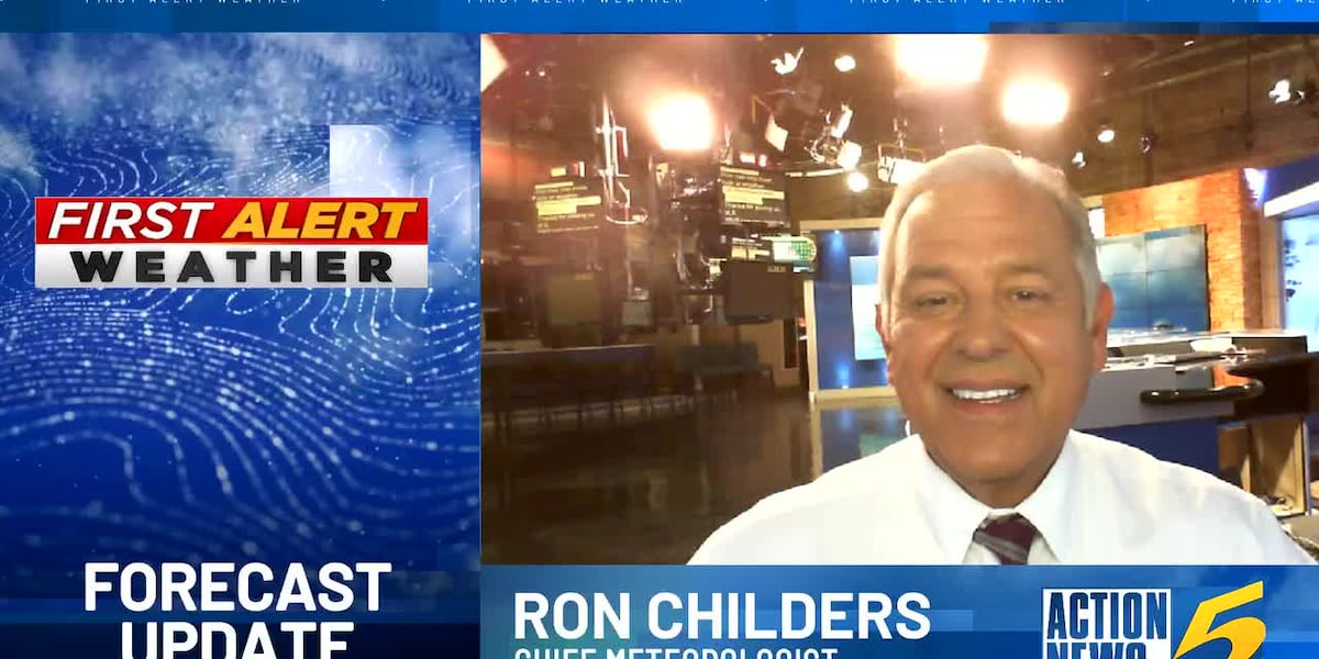 First Alert: Not quite as hot this week along with a slightly better potential for some rain