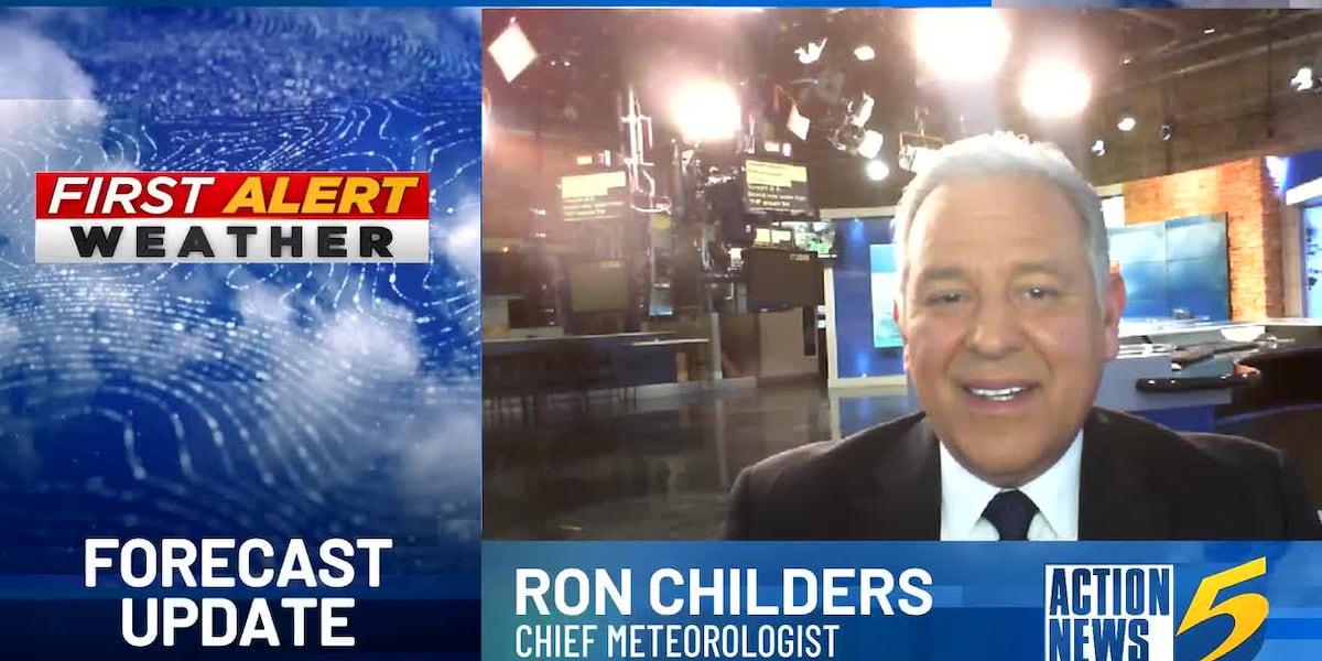 Image for Your First Alert to rain and a much colder pattern