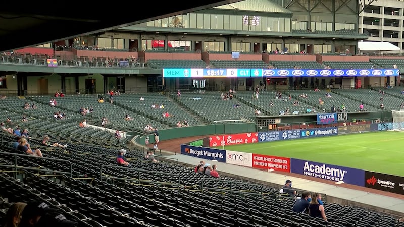 Fans return to AutoZone Park for first 901 FC match since coronavirus shutdown