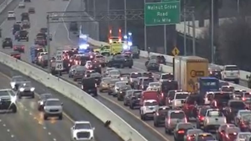 Crash on I-240 causes delays