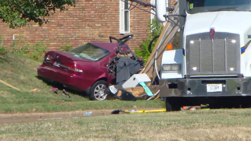 Scene of a deadly crash on Stage Road near Bluefield Road, Wednesday, Sept. 16, 2026