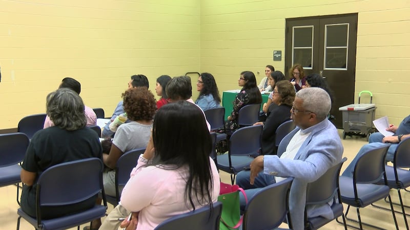 Raleigh community members show up for their town hall. (Source: WMC Action News 5)