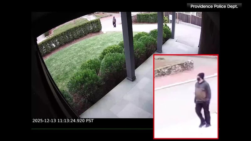 Authorities in Providence, Rhode Island release “enhanced” video of the person of interest in...