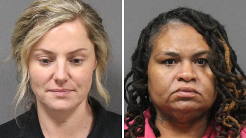 Kayla Smith and Sharita Jones