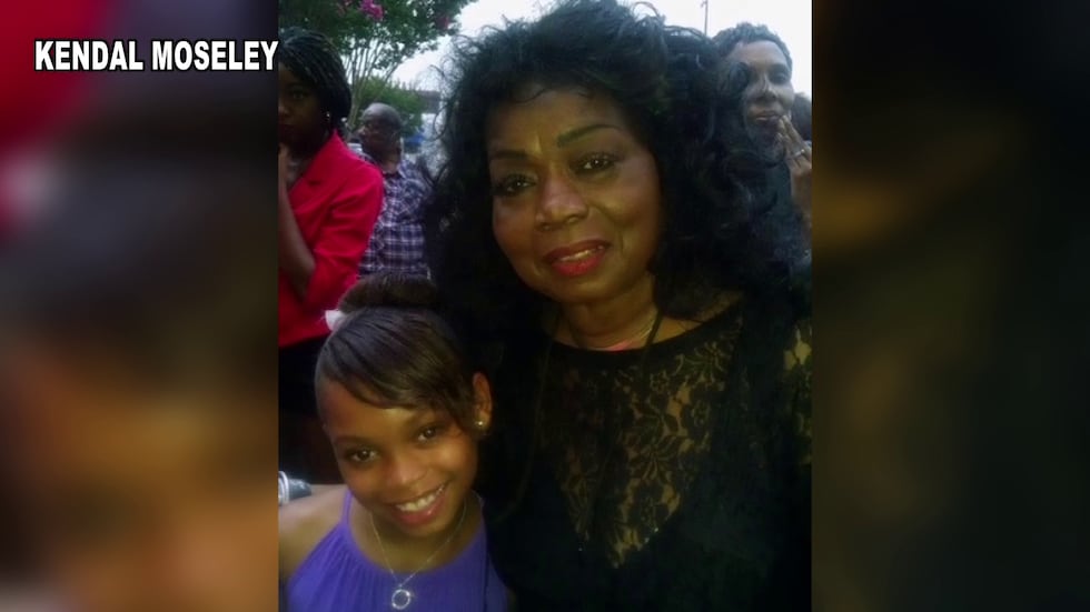 Kendal Moseley alongside her grandmother, the late "Queen of Beale Street," Ruby Wilson
