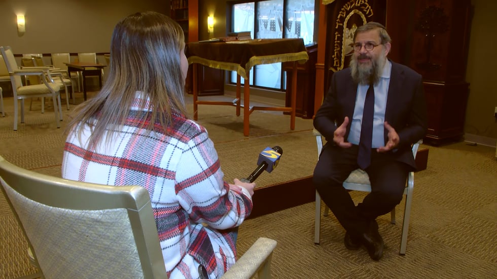 Action News 5's Michaela Redmond sits down with Rabbi Levi Klein with Chabad Lubavitch of...