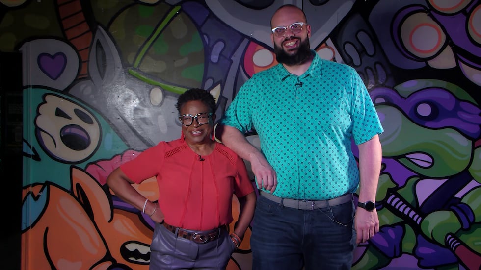 Benny Elbows and Kym Clark