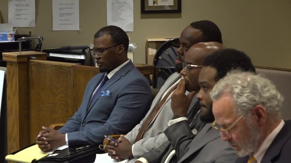 Former Memphis police officers Justin Smith, Tadarrius Bean and Demetrius Haley stand trial...