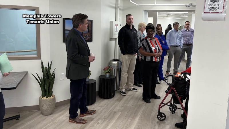 Memphis Towers Tenants Union sees small victory in meeting with owner of Memphis Towers, Brian...