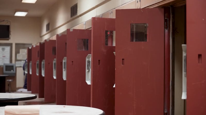 Cell doors at 201 Poplar