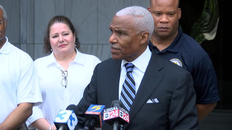 Mayor A C Wharton said on Sunday during a news conference that cuts were made because of state...