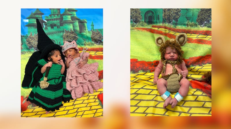 The tiniest patients in the NICU and Well-Baby Nursery at Saint Francis-Memphis are dressed to...