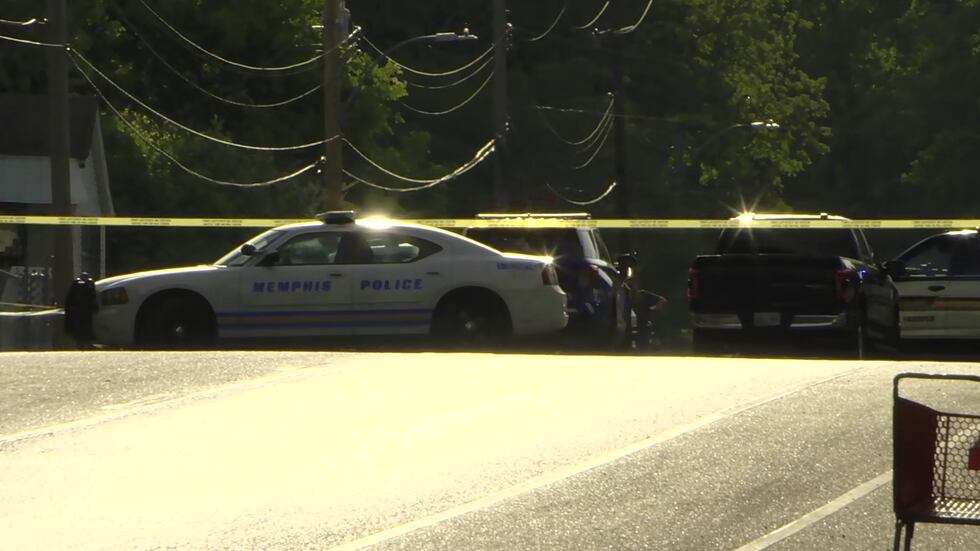 Memphis law enforcement at the scene of a shooting in Frayser (April 21, 2026)