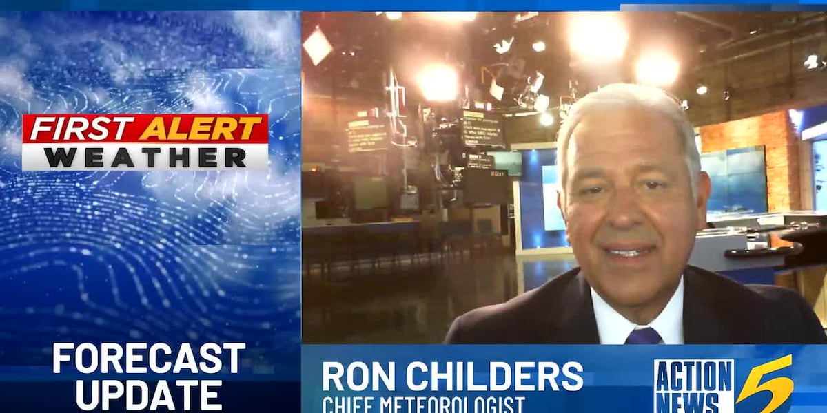 First Alert: A drier and warmer pattern to end the week