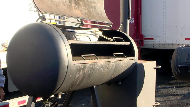 Grill belonging to Greater Community Temple COGIC