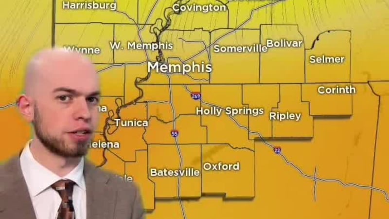 Warmer week ahead with more rain chances