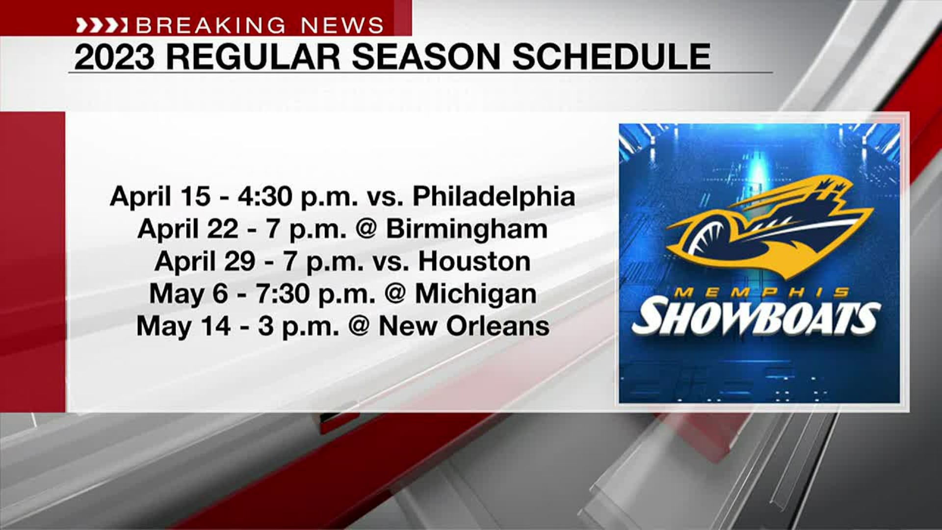 Memphis Showboats Schedule memphis-showboats-schedule