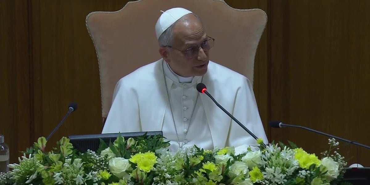 Pope Leo warns of AI fueling warfare in first major theological document - Action News 5