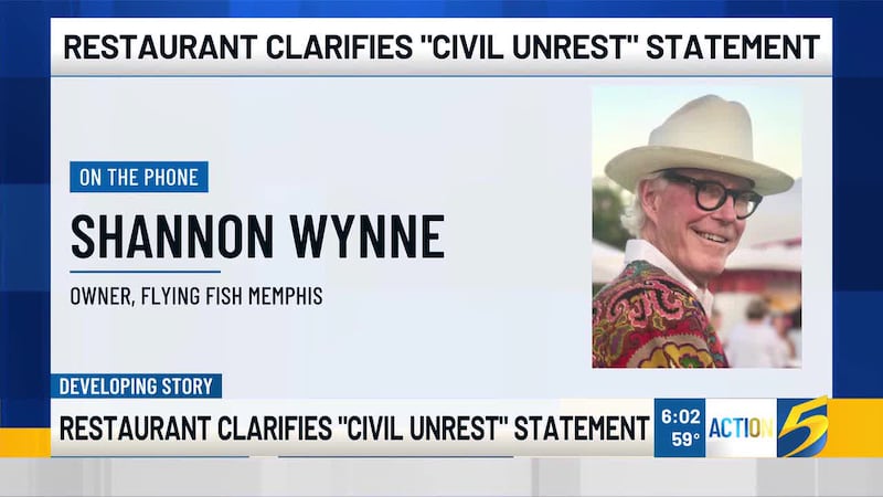 Restaurant owner Shannon Wynne said the public perception of crime is why the business has...