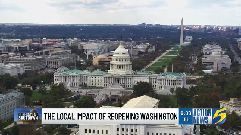 Both local Democrats and Republicans said the government needs to reopen.