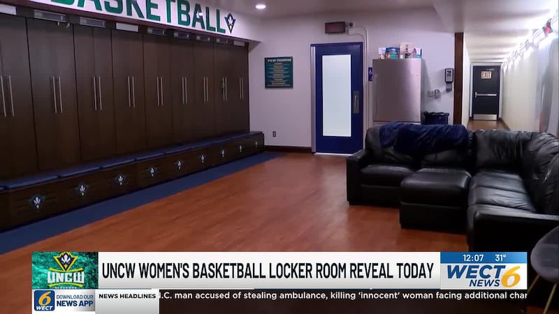 After months of renovations, the new locker rooms for the UNCW women’s basketball team are now...