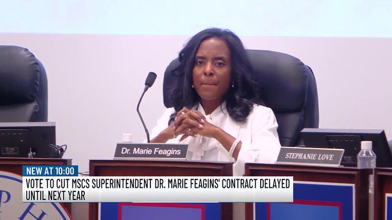 The Memphis-Shelby County School Board has decided to delay the decision on whether or not it...